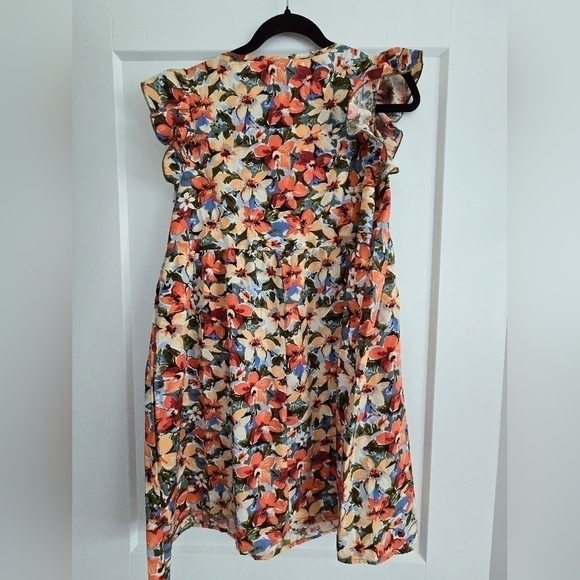 SHEIN floral dress  size medium - Picture 2 of 8